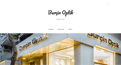Desktop Screenshot of burcinoptik.com
