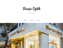 Tablet Screenshot of burcinoptik.com